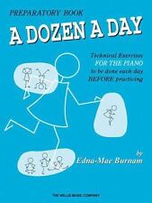 A Dozen a Day Preparatory Book - Perfect for Beginners by Burnam, Edna Mae, usado comprar usado  Enviando para Brazil