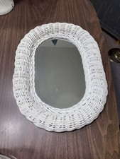 Vintage oval wicker for sale  Lapeer