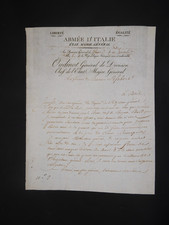 Maréchal Oudinot - Lettre manuscrite signée - Evoquant Bonaparte - Autographe comprar usado  Enviando para Brazil
