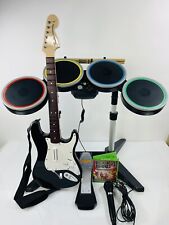 Usado, Rock Band 4 pacote Xbox One bateria Fender jogo de microfone guitarra comprar usado  Enviando para Brazil