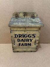 Antique driggs dairy for sale  Shipping to Ireland