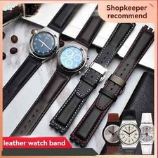 Leather watchband for d'occasion  Expédié en Belgium