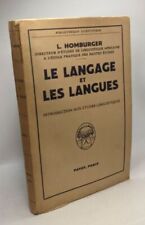 Langage langues introduction d'occasion  Bazouges-la-Pérouse