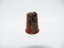 Thimble vintage burgundy for sale  Rocky Point
