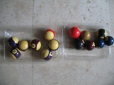 Antique billiard balls d'occasion  Expédié en Belgium