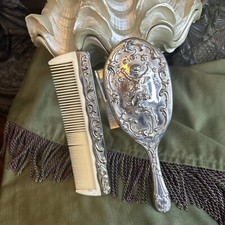 Antique silver brush for sale  Inman