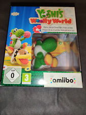 Yoshi's Woolly World - amiibo Figur Bundle (Nintendo Wii U) - WiiU Spiel - Game comprar usado  Enviando para Brazil