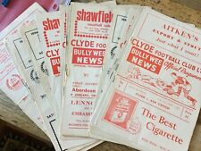 Clyde home programmes for sale  SAFFRON WALDEN
