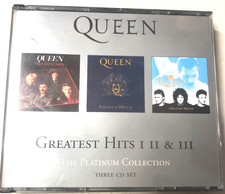 Queen Greatest Hits I II & III The Platinum Collection 3x Cd Box 2002 comprar usado Queen Greatest Hits I II & III The Platinum Collection 3x Cd Box 2002 comprar usado  Enviando para Brazil