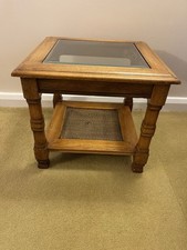 Solid oak glass for sale  TEWKESBURY