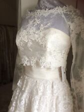 Lace bridal bolero for sale  BRENTFORD