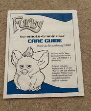 Furby care guide for sale  HARPENDEN