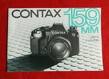 Contax 159 manuale usato  Brusnengo