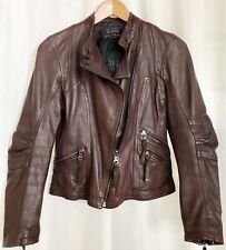 Akwood lederjacke jacke gebraucht kaufen  Düsseldorf
