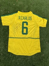 Usado, Camisa Brasil assinada à mão por Roberto Carlos - Real Madrid - Prova fotográfica comprar usado Usado, Camisa Brasil assinada à mão por Roberto Carlos - Real Madrid - Prova fotográfica comprar usado  Enviando para Brazil
