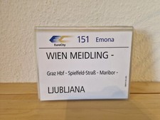 öbb zuglaufschild 151 gebraucht kaufen  Leipzig