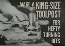 King size toolpost for sale  Diamond Point