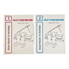 Vintage Infantil Piano Dueto Intérprete Conjunto de 2 Livros de Canções Walter & Carol Noona comprar usado  Enviando para Brazil