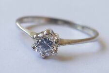 Ring solitär ring gebraucht kaufen  Maintal
