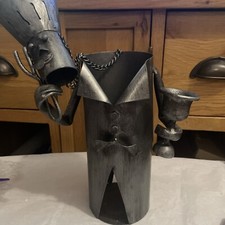 Handcrafted metal chef for sale  CHORLEY