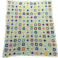 Vintage granny square for sale  Warsaw