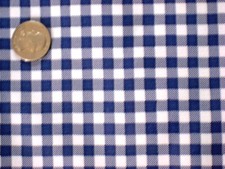 Navy blue gingham for sale  Whittier