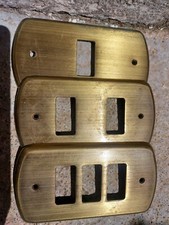 Placca ottone lucido usato  Tuglie