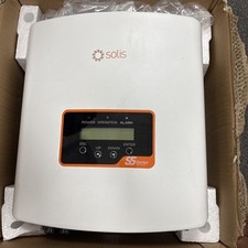 Solis gr1p3.6k solar for sale  GILLINGHAM