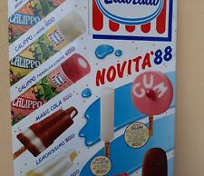Targa latta gelati usato  Tribiano