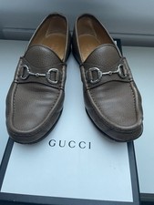 Gucci loafers leather for sale  SIDCUP