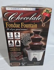 Fonte de fondue de chocolate Nostalgia bancada de aço inoxidável  comprar usado  Enviando para Brazil