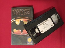 vhs batman tim burton usato  Sormano