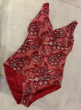 Red floral swimsuit for sale  KING'S LYNN