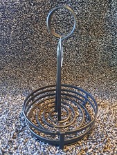 Usado, Rack de condimento de ferro forjado, American Metalcraft FWC89, redondo, 9,25" de altura, preto comprar usado  Enviando para Brazil