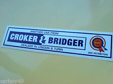 Bmc sticker croker for sale  CHORLEY