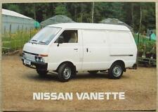 Nissan vanette commercial for sale  Shipping to Ireland