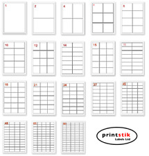 Labels self adhesive for sale  HINCKLEY