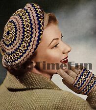 Knitting pattern vintage for sale  WIDNES
