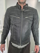Caferacer motorrad lederjacke gebraucht kaufen  Regensburg