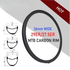Roda de freio a disco sem câmara aro de carbono bicicleta de montanha 27.5/29er XC AM comprar usado  Enviando para Brazil