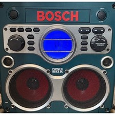 Bosch PB10-CD Power Box Jobsite Rádio AM/FM, Carregador de Bateria, CD Player, Testado, usado comprar usado Bosch PB10-CD Power Box Jobsite Rádio AM/FM, Carregador de Bateria, CD Player, Testado, usado comprar usado  Enviando para Brazil