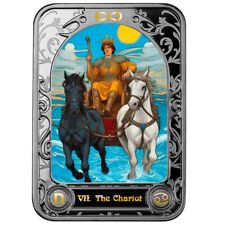Rydwan Tarot Czarna Proof Srebrna moneta 1000 franków CFA Kamerun 2024 na sprzedaż  PL