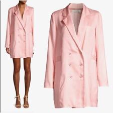 Usado, Vestido blazer Fluer du Mal 2 peito duplo seda tamanho grande manga longa rosa  comprar usado  Enviando para Brazil