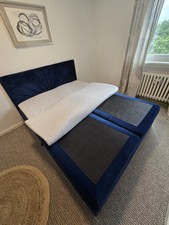 Boxspringbett 160x200 bettkast gebraucht kaufen  Leverkusen