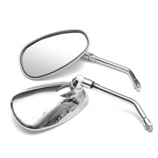 Espelhos retrovisores cromados de motocicleta adequados para Suzuki Intruder 700/800 comprar usado  Enviando para Brazil