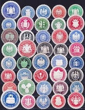 Sammlung siegelmarken gebraucht kaufen  Wittenberg