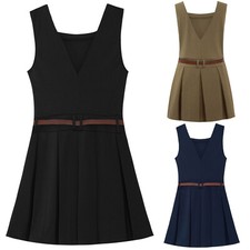 Fantasia infantil feminina uniforme escolar desempenho coro show vestido cor sólida comprar usado  Enviando para Brazil
