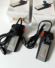 Lote 2 de videogame Atari 7800 Joystick Controller Pro Line CX-24 Atari 2600 7800 XE comprar usado  Enviando para Brazil
