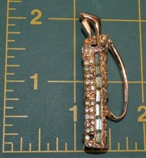 Usado, Vintage 60s Tono Dorado Azul Baguette Pedrería Bolsa Golf & Tréboles Forma comprar usado Usado, Vintage 60s Tono Dorado Azul Baguette Pedrería Bolsa Golf & Tréboles Forma comprar usado  Enviando para Brazil