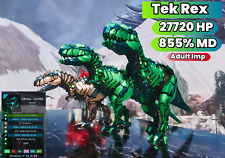 ARK Survival Ascended PVE Top Stats Lvl 320 Tek Rex Adulto IMP 27720HP / 855%MD comprar usado  Enviando para Brazil